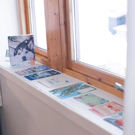 아파트 Cozy And Among Locals 트롬쇠